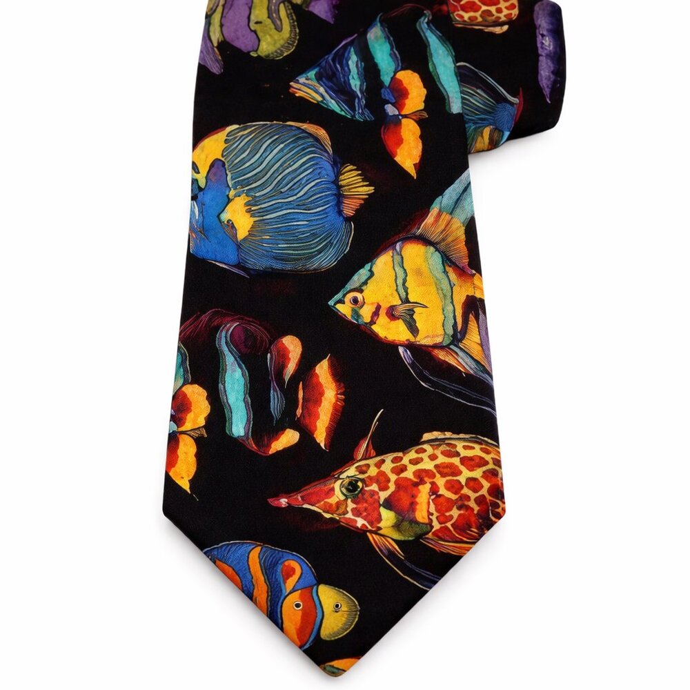 ADDICTION Handmade Vintage Silk Tie